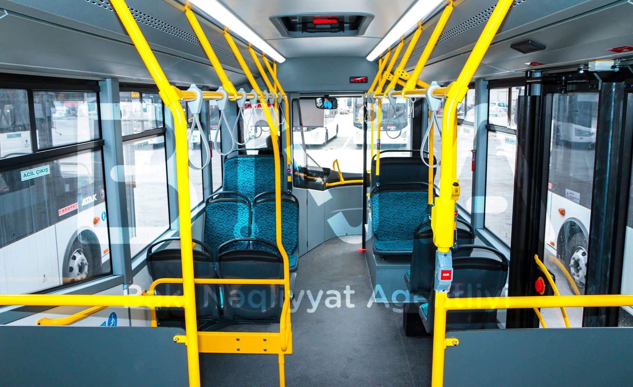 Bakıya yeni avtobuslar gətirildi - FOTOLAR