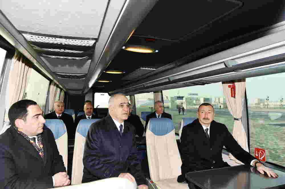 Prezident Dəniz Ticarət Limanında terminalın açılışında   - Foto (YENİLƏNİB)