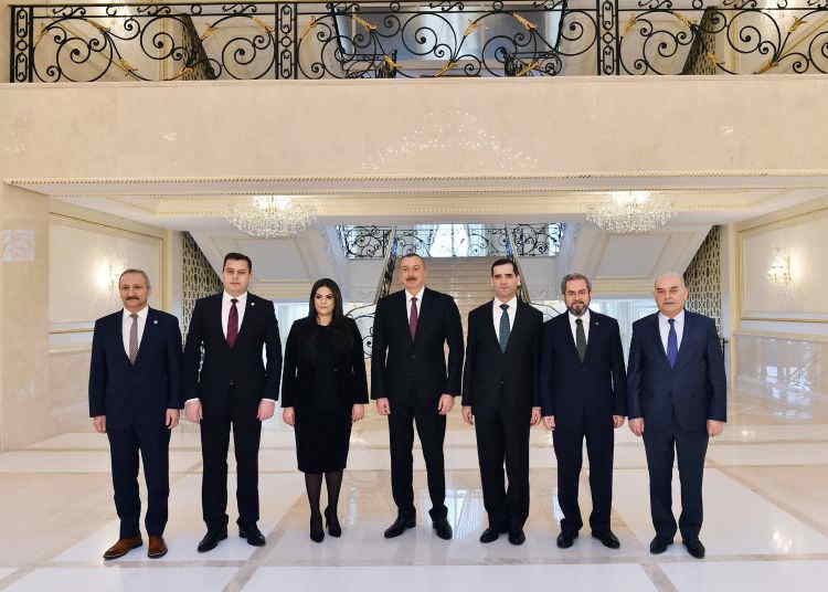 Prezident Jülide Sarıeroğlunu qəbul etdi - FOTO 