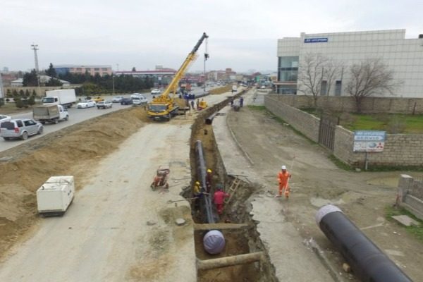 Su xətlərinin çəkilişi mayda başa çatdırılacaq - FOTOLAR