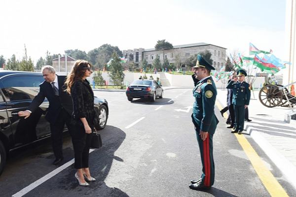 Mehriban Əliyeva DSX-ya aid korpusun açılışında   - FOTOLAR