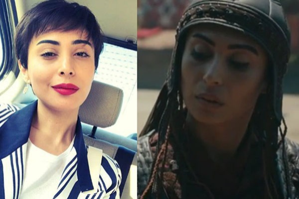 Azərbaycanlı aktrisa Diriliş Ertuğrula çəkildi   - VİDEO