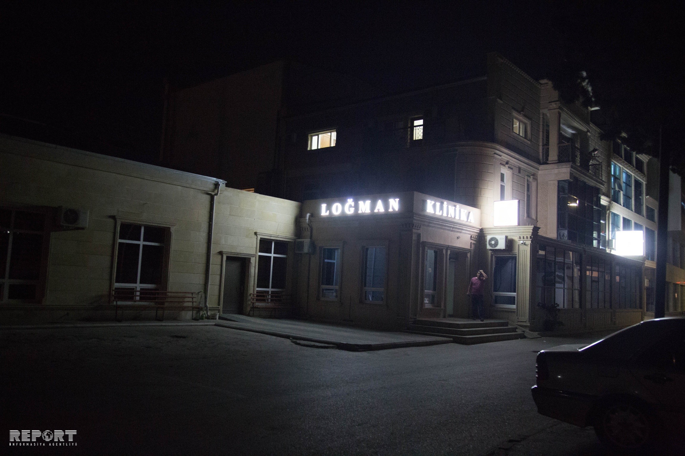 Bakıda məşhur klinikanın baş həkimi    DÖYÜLDÜ - FOTO