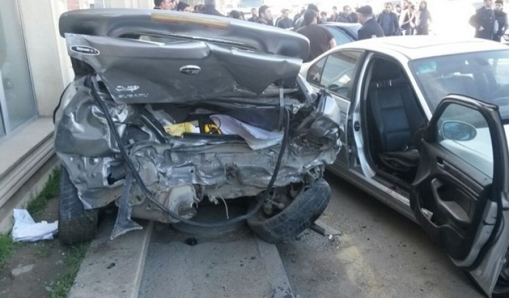 Qazaxda iki avtomobil qəzası baş verdi -  YARALANANLAR VAR