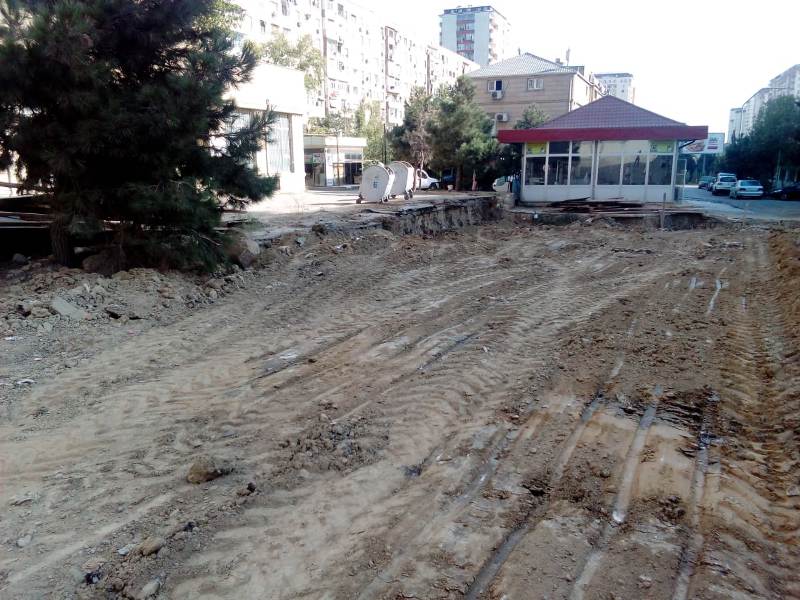 Bakı Meriyası söküntüləri davam etdirir    - FOTOLAR