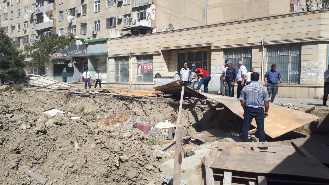 Bakı Meriyası söküntüləri davam etdirir    - FOTOLAR