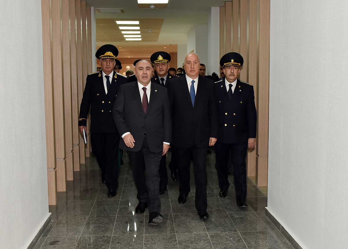 Zakir Qaralov və icra başçısı prokurorluğun yeni inzibati binasında  - FOTOLAR