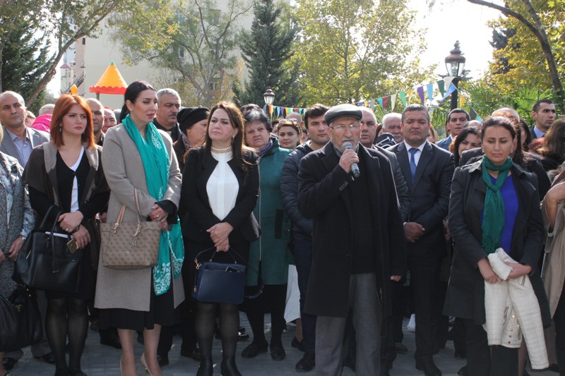 Nizami rayonunda istirahət parkı istifadəyə verildi    - FOTOLAR