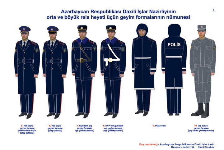  Azərbaycan polisi qış geyiminə keçdi 