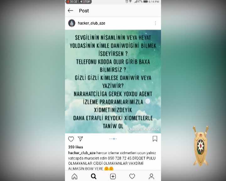 İnstagramda insanları aldadıb, şantaj edən şəxs tutuldu  - FOTOLAR
