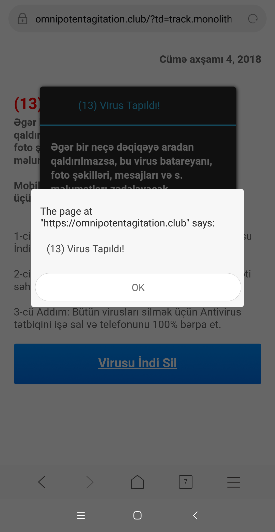 Nazirlikdən həyacan siqnalı -  Whatsappda bu mesajı açmayın!