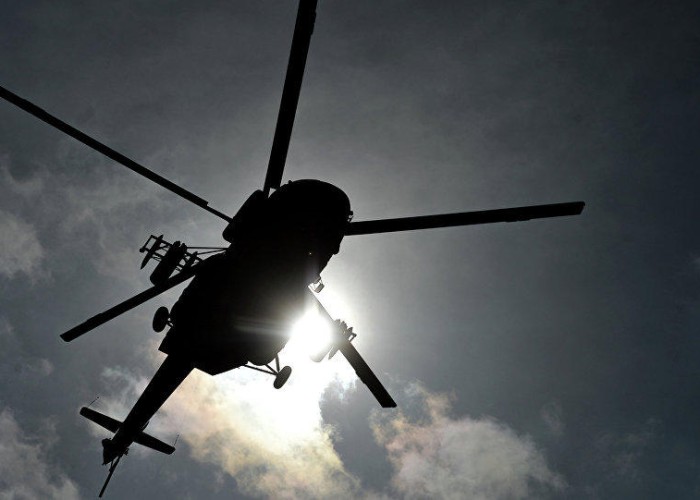 Kolumbiyada helikopter qəzaya uğradı 