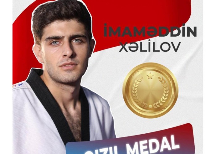 İdmançımız Avropa çempionatında qızıl medal qazandı
