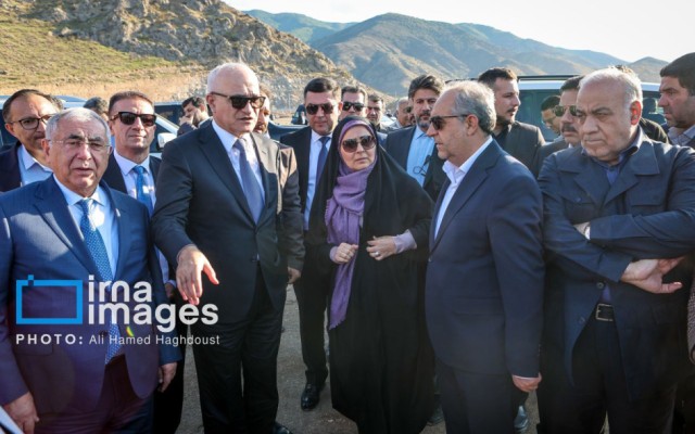 Şahin Mustafayevlə iranlı nazir Təbrizə və Culfaya getdi - FOTO